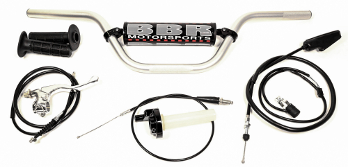 BBR Motorsports - BBR Motorsports Handlebar Tall Bars with Controls - 510-KLX-1105