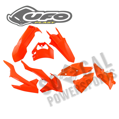 UFO Plastics - UFO Plastics Complete Body Kit - Neon Orange - KTKIT523FFLU