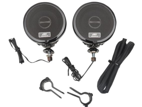 MH Instruments - MH Instruments Rumble Road Limited Non-Amplified Speakers - Black with 1in. Hardware - 220