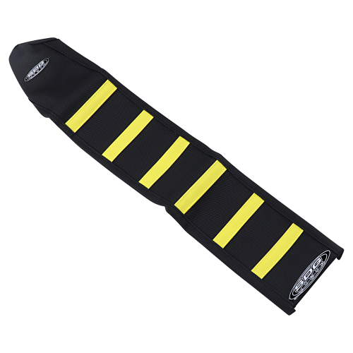 SDG - SDG 6-Rib Gripper Seat Cover - Black/Yellow Rib - 95939YK