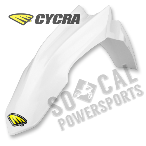 Cycra - Cycra Performance Front Fender - White - 1CYC-1502-42