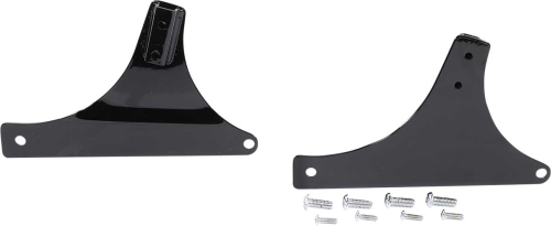 Drag Specialties - Drag Specialties Side Plates - Black - 1504-0055