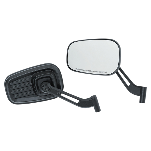 Kuryakyn - Kuryakyn Dillinger Mirrors - Black - 6655
