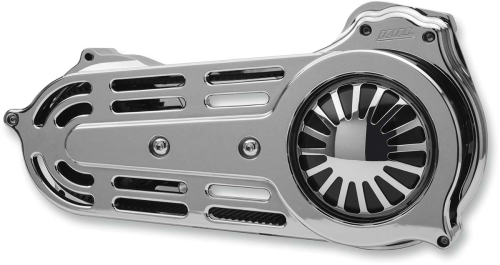 Belt Drives Ltd - Belt Drives Ltd 2in. Belt Drive Kit with Changeable Domes - Chrome - EV-725C