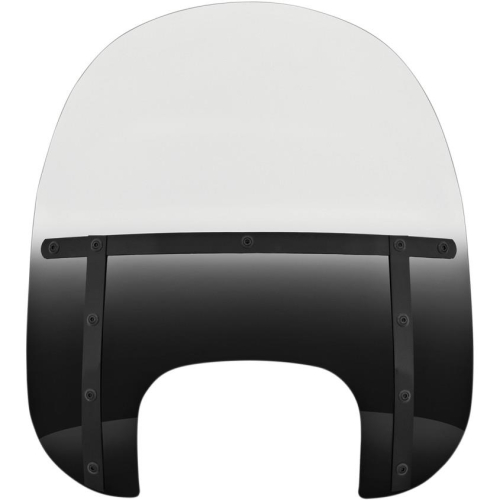 Memphis Shades - Memphis Shades Memphis Fats Windshield for Fat Boy - 17in. - Night Shades Black - MEB6201