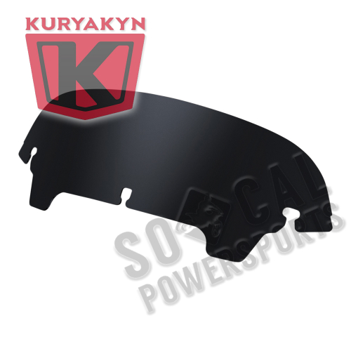 Kuryakyn - Kuryakyn Airmaster Dark Smoke Windshield - 5in. - 1773