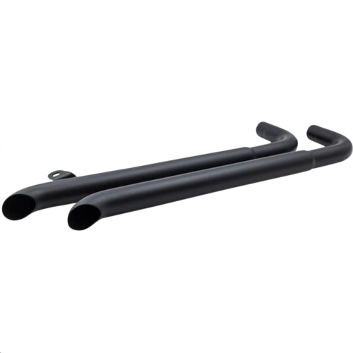 British Customs - British Customs Turnout Performance Mufflers - Black - BC902-054-B