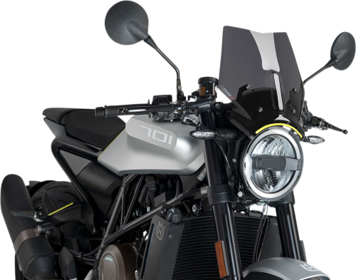 PUIG - PUIG Naked New Generation Touring Windscreen - Dark Smoke - 9750F