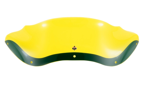 Klock Werks - Klock Werks Kolor Flare Windshield - 8in. - Yellow Ice - KWW-01-0624