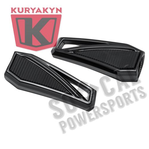 Kuryakyn - Kuryakyn Phantom Footpegs without Adapter - Gloss Black - 5761