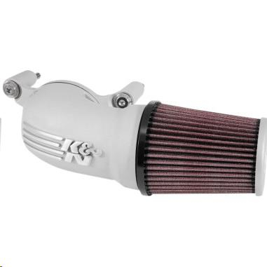 K&N Engineering - K&N Engineering Aircharger Intake System with Cast Aluminum Intake Tubes - Satin Silver - 57-1137S