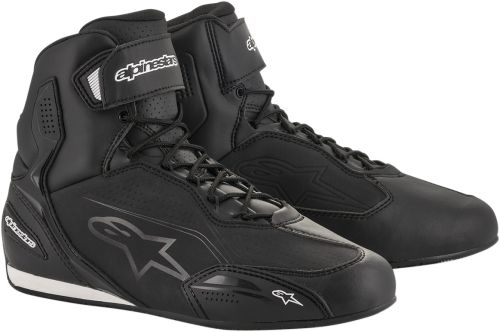 Alpinestars - Alpinestars Faster-3 Riding Shoes - 25102191100-8 - Black/Black - 8