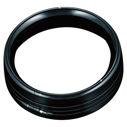 Kuryakyn - Kuryakyn Headlight Trim Ring - Gloss Black - 7276