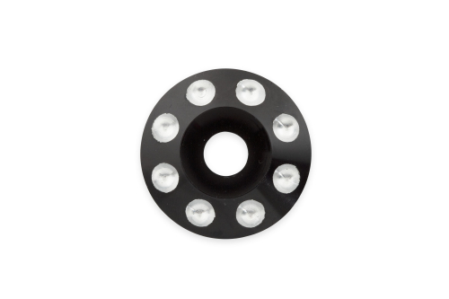 Bagger Nation - Bagger Nation Yaxle with Domino Caps - Black - YAXLE-08-DM-B