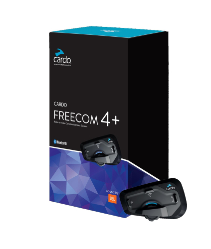 Cardo - Cardo FREECOM 4+ Communication System - Dual Unit - FRC4P101
