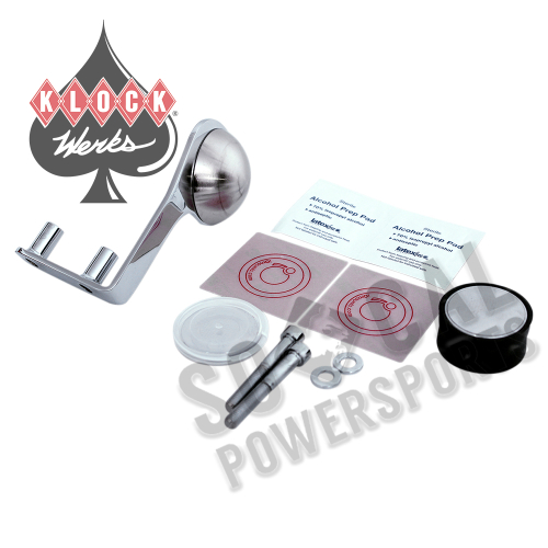 Klock Werks - Klock Werks iOmounts Device Mount - Chrome - KW05-01-0382-C