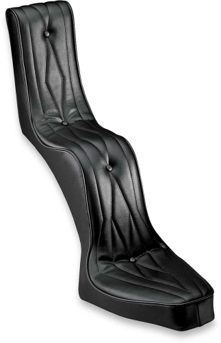 Drag Specialties - Drag Specialties King and Queen Seat - 12in. Diamond Stitching - DS-907200