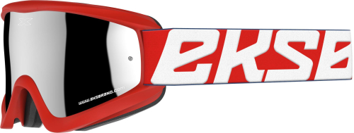 EKS Brand - EKS Brand Flat Out Goggles - 067-60330 - Red/White - OSFM