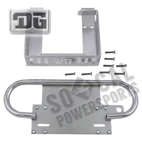 DG Performance - DG Performance Alloy Six Pack Rack - Aluminum - 74-2400