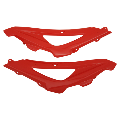 UFO Plastics - UFO Plastics Upper Radiator Covers - Husky Red - HU03321-062