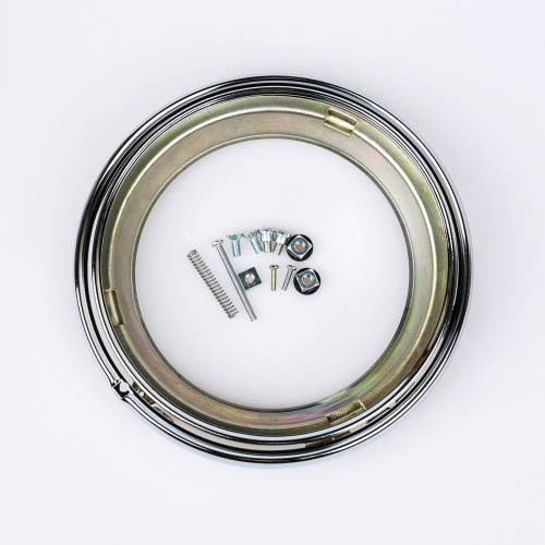 J&M - J&M 7in. Headlight Adapter Rings- Raw - 0703351