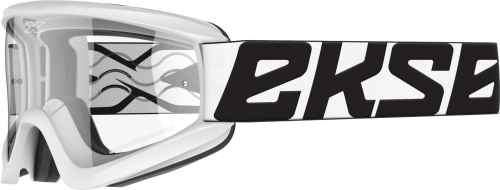 EKS Brand - EKS Brand Flat Out Goggles - 067-60425 - Mr. Clean White - OSFM