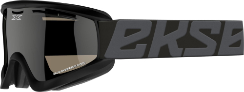 EKS Brand - EKS Brand Flat Out Clear Enduro / OTG Goggles - 067-60800 - Stealth Black - OSFM