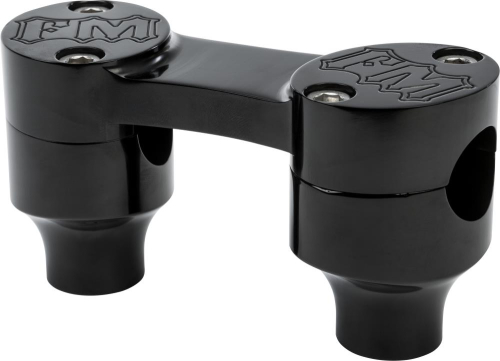 Forbidden Motorcycles - Forbidden Motorcycles OG Slims FM Risers - 2in. - Black - 825-05036
