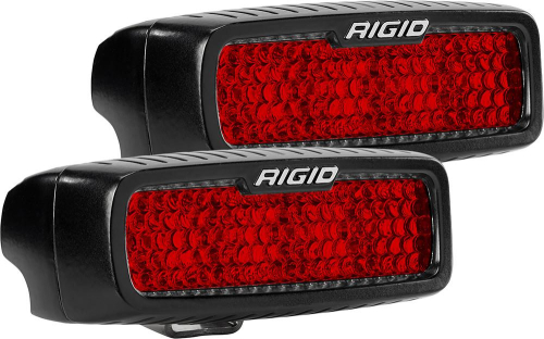 RIGID Industries - RIGID Industries SR-Q Pro Series Rear Facing Lights - Standard Mount - Red - 90163