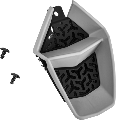 Fly Racing - Fly Racing Mouthpiece for Elite Vigilant Helmets - Black/Gray - 73-88151