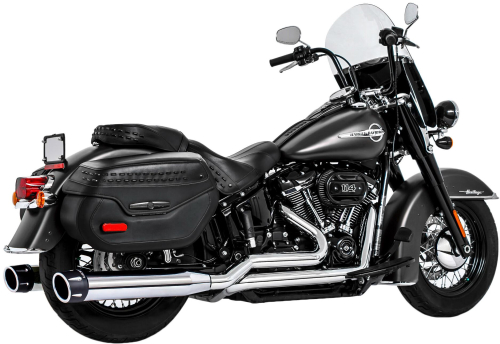 Freedom Performance - Freedom Performance Combat Duals - Chrome w/ Black Tip - HD00804