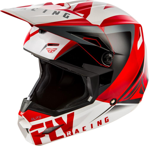Fly Racing - Fly Racing Elite Vigilant Helmet - 73-8612-4 - Red/Black - X-Small