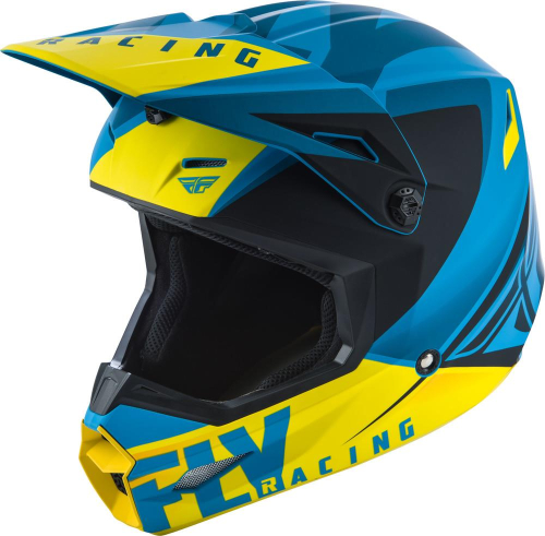 Fly Racing - Fly Racing Elite Vigilant Helmet - 73-8613-4 - Blue/Black - X-Small
