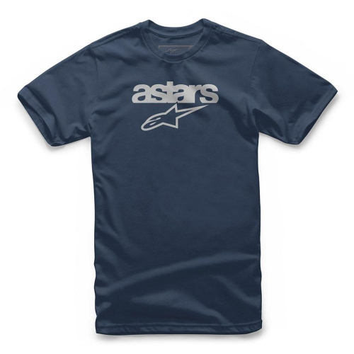 Alpinestars - Alpinestars Heritage Blaze T-Shirt - 1038-72002-70-2XL - Navy - 2XL