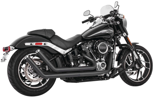 Freedom Performance - Freedom Performance Upsweeps Exhaust System - Sharktail End Cap - Black - HD00760