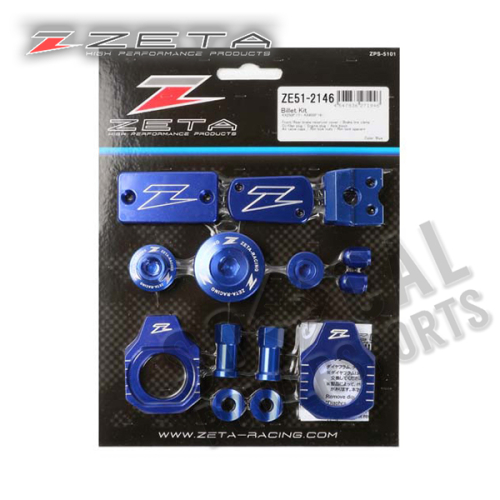 ZETA - ZETA Billet Kit - Blue - ZE51-2146