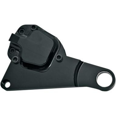 GMA Engineering - GMA Engineering 2-Piston Single Disc Front Brake B-Caliper - Smooth Black - GMA-200PSB