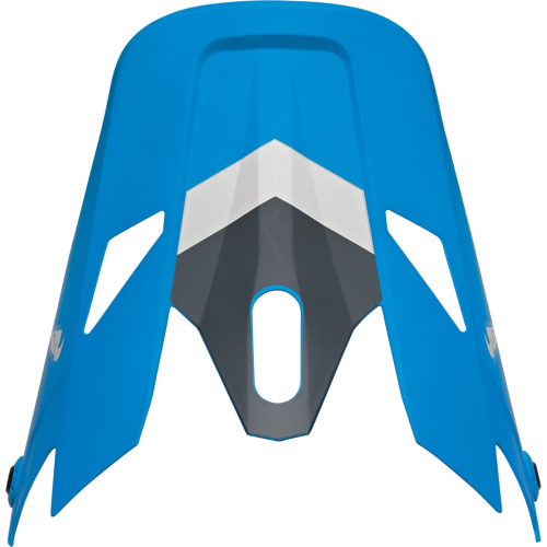 Thor - Thor Visor Kit for Sector Chev Helmets - Blue/Light Gray - 0132-1530