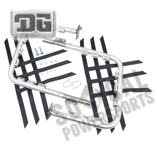 DG Performance - DG Performance Alloy Nerf Bars - Alloy Bar - Black Web - 60-2120