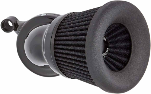 Arlen Ness - Arlen Ness Velocity 65 Degree Air Cleaner Kit - Black - 81-200