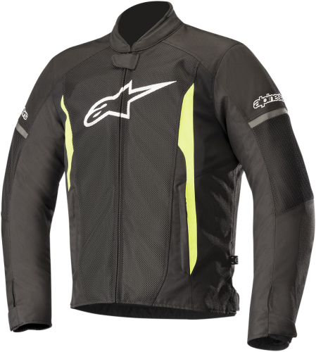 Alpinestars - Alpinestars T-Faster Air Jacket - 3303618-155-3X - Black/Yellow Fluo - 3XL