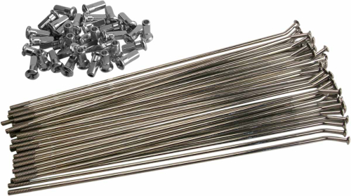 Moose Racing - Moose Racing Coated Steel Spoke Set - 19in. Wheel Size - 1-20-509-S