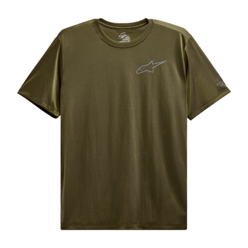 Alpinestars - Alpinestars Pursue Performance SS T-Shirt - 123272010690L - Military Green - Large