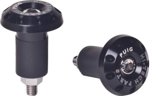 PUIG - PUIG Hi-Tech Bar Ends - Black - 6222N