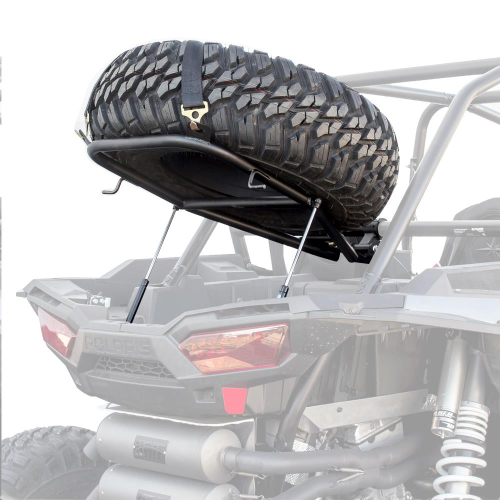 HMF Engineering - HMF Engineering Spare Tire Rack with Lift Supports - 9355045561