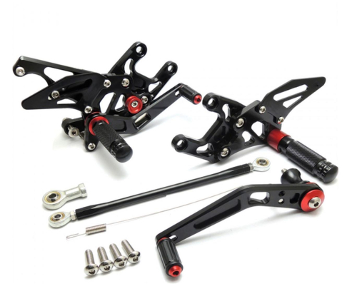 Hotbodies Racing - Hotbodies Racing Fully Adjustable Rearset - Black - 21001-2500