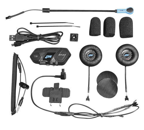 J&M - J&M Elite BT-03 Bluetooth Headset - Flip-Up/Open Style - HSBT-03EL-LDC