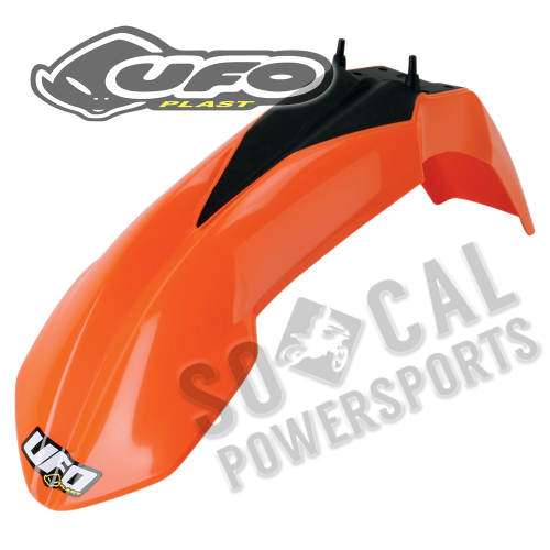 UFO Plastics - UFO Plastics Front Fender - Orange - KT04007-127