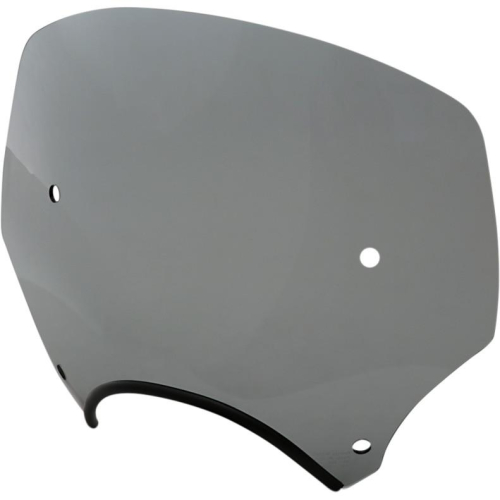 Memphis Shades - Memphis Shades El Paso Sportshield Windshield (9in. Cutout) - 13in. - Black Smoke - MEP5253