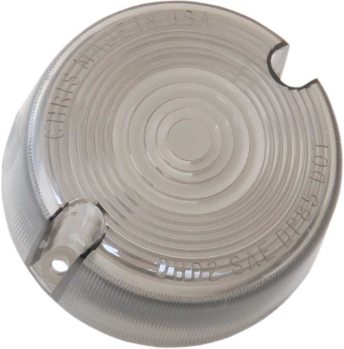 Chris Products - Chris Products Turn Signal Lens - Smoke - DHD2S